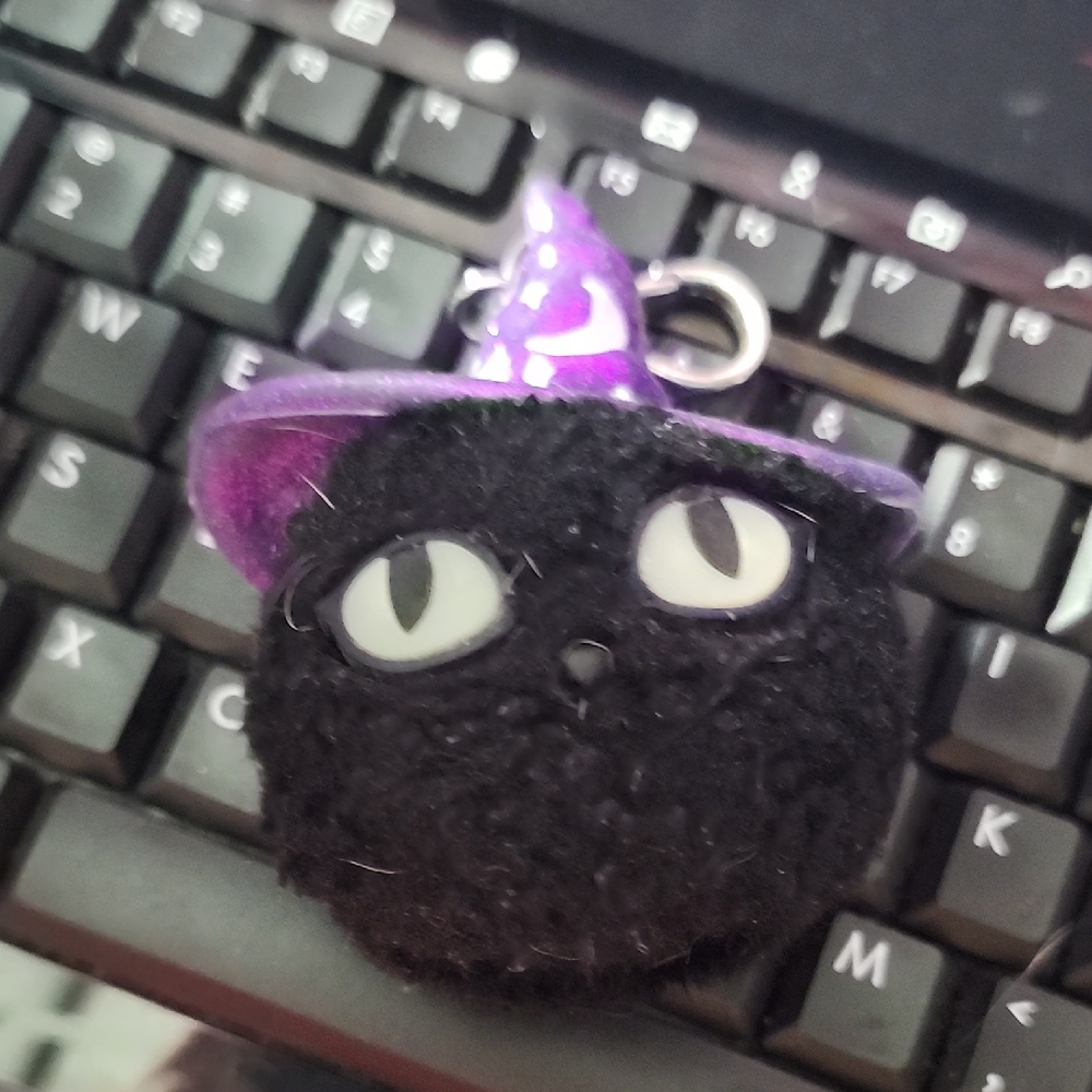 Bath and Body Works Witch Cat Hand Sanitizer holder